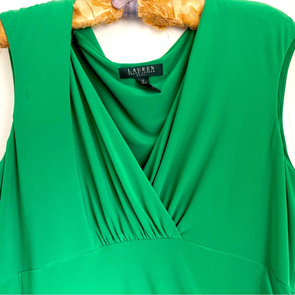 Ralph Lauren Green work or party dress